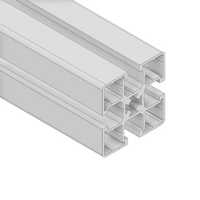 10-4545-0-1000MM MODULAR SOLUTIONS EXTRUDED PROFILE<br>45MM X 45MM, CUT TO THE LENGTH OF 1000 MM